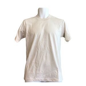 VTG Fruit of the Loom Best Short Sleeve T-Shirt Men's S 50/50 Beige NOS